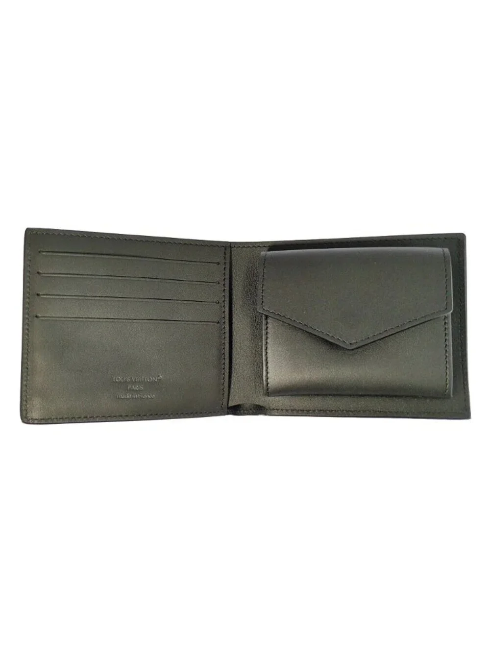 Louis Vuitton LV Aerogram foldedwallet Black Wallet